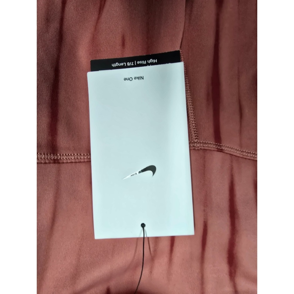 New Women Nike One Gentle Support High-Waisted 7/8 Leggings FZ7272-634 Size XS - Picture 6 of 7